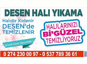 Desen Temizlik Halı Yıkama